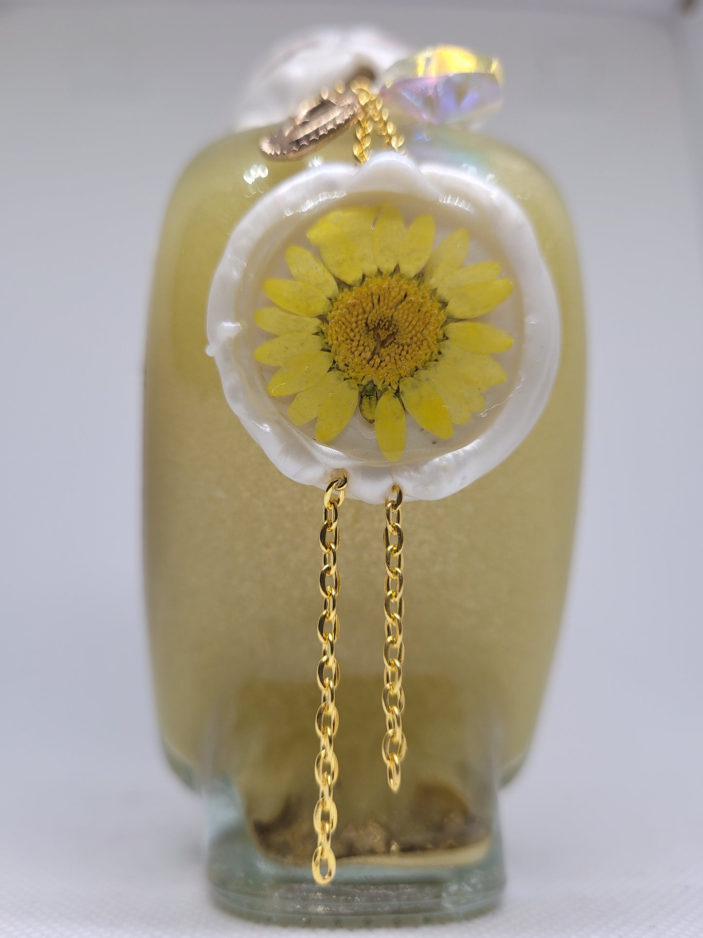 Gemini Zodiac Heart Shape A Color Changing Potion Bottle Prop