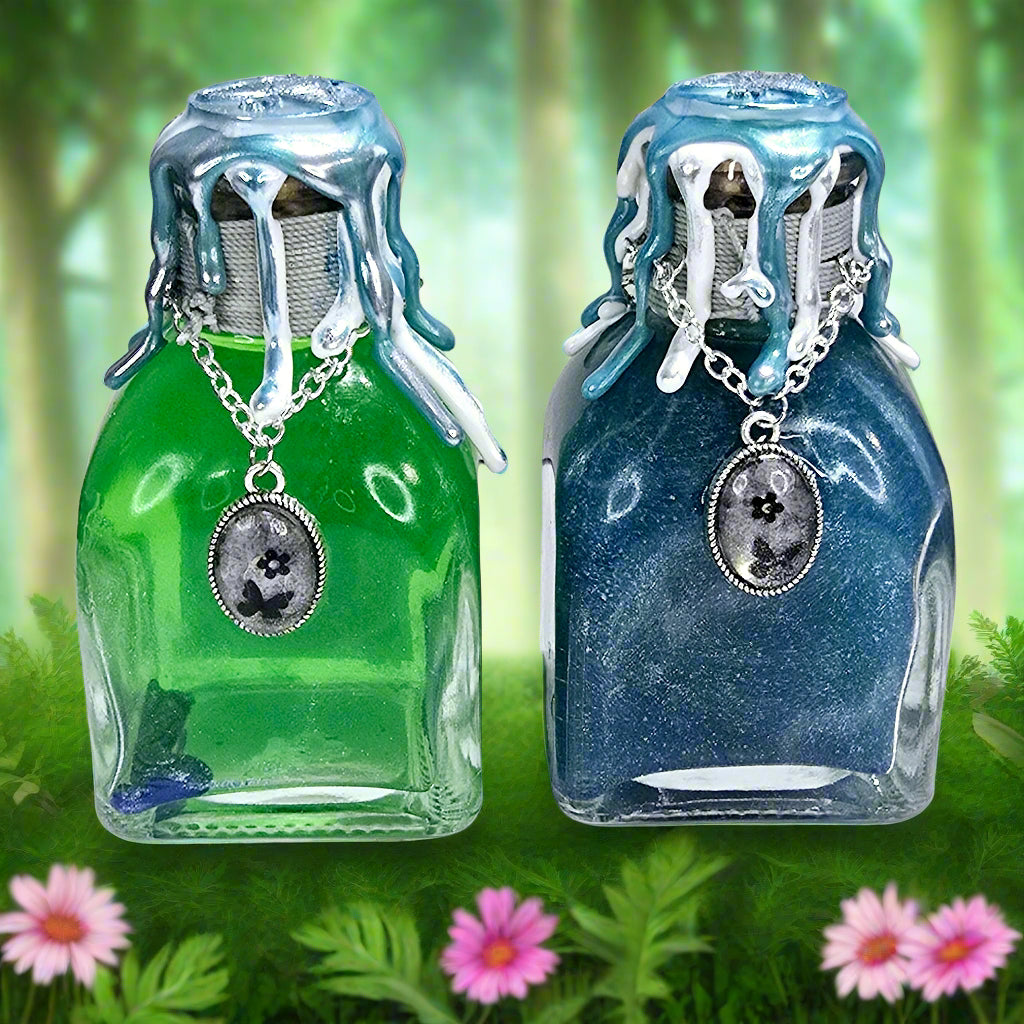 Butterfly Chrysalis Shift Square A Color Changing Potion Bottle Prop