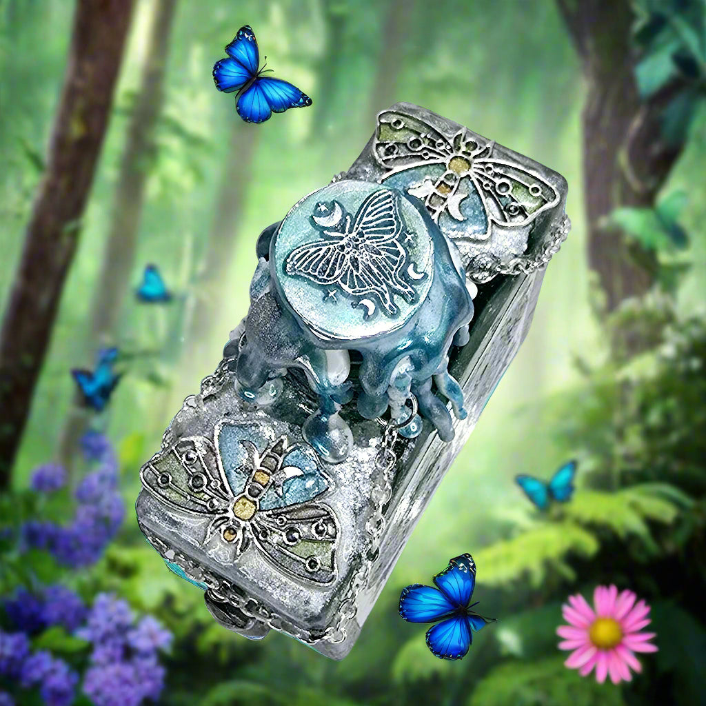 Butterfly Chrysalis Shift Rectangular Bottle A Color Changing Potion Bottle Prop