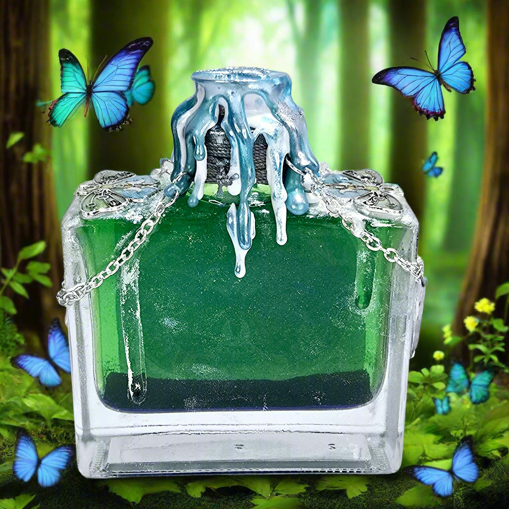 Butterfly Chrysalis Shift Rectangular Bottle A Color Changing Potion Bottle Prop