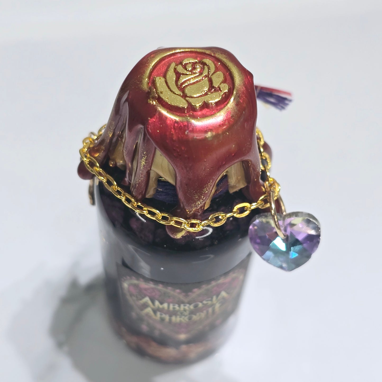 Ambrosia of Aphrodite Straight Round A Color Changing Potion Bottle Prop