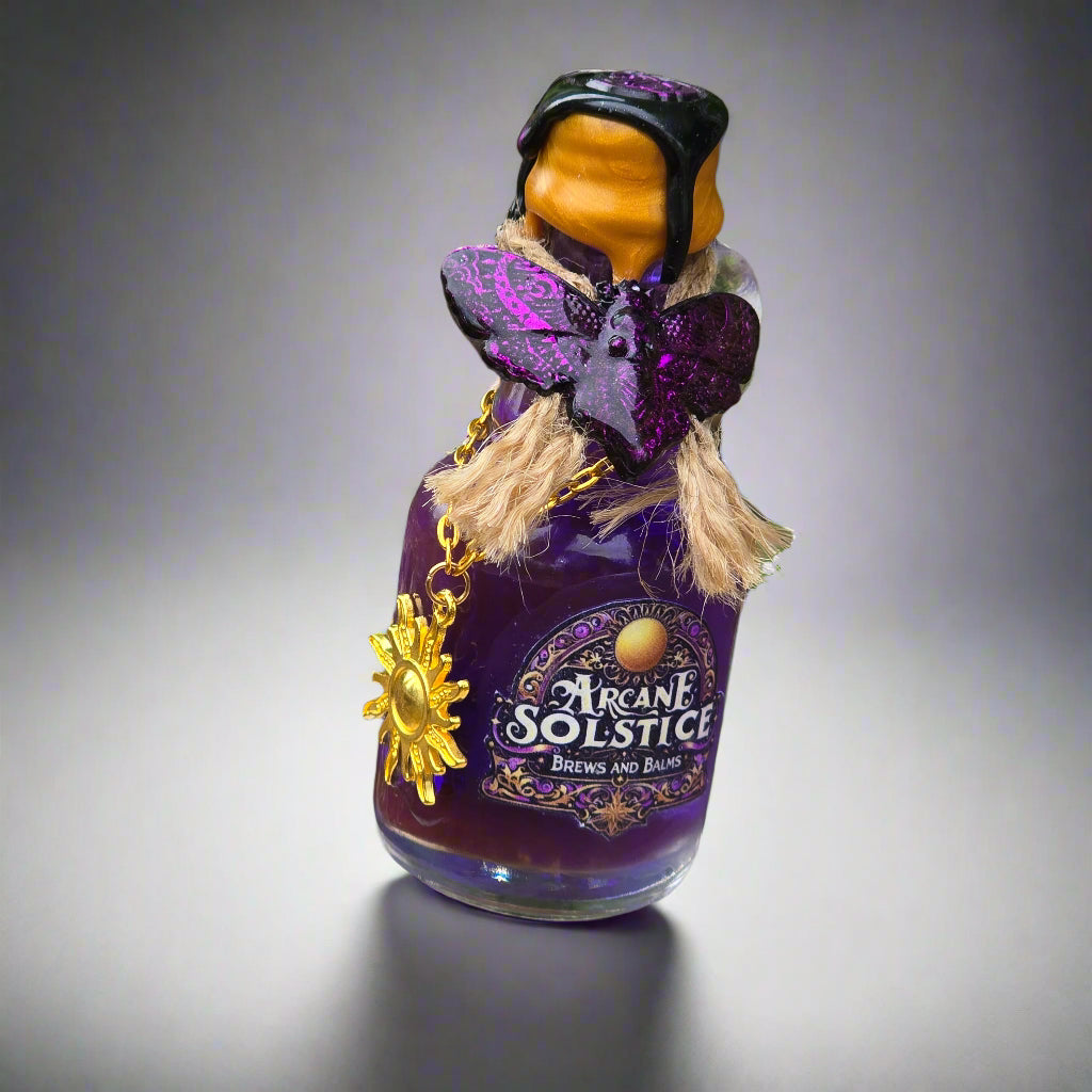 Arcane Solstice Color Changing Decorative Potion Bottle