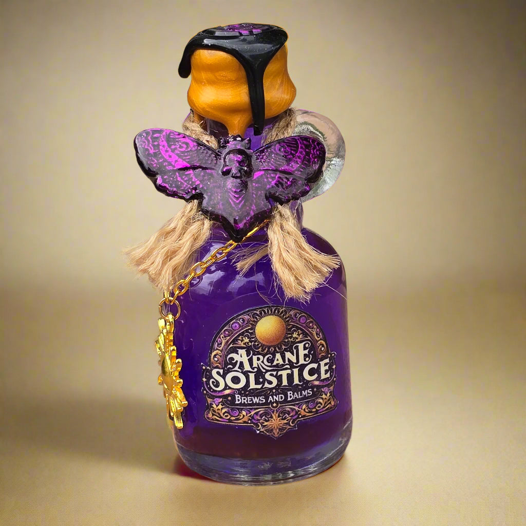 Arcane Solstice Color Changing Decorative Potion Bottle