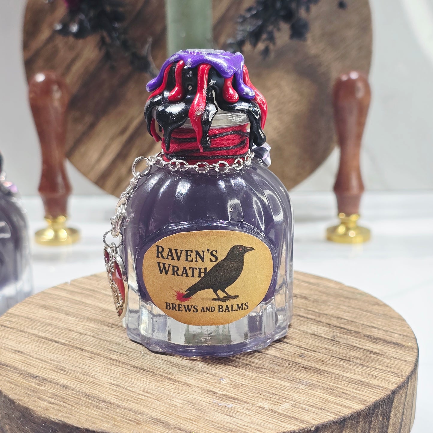 Brews & Balms Custom Made Decorative Bottle Potion Props
