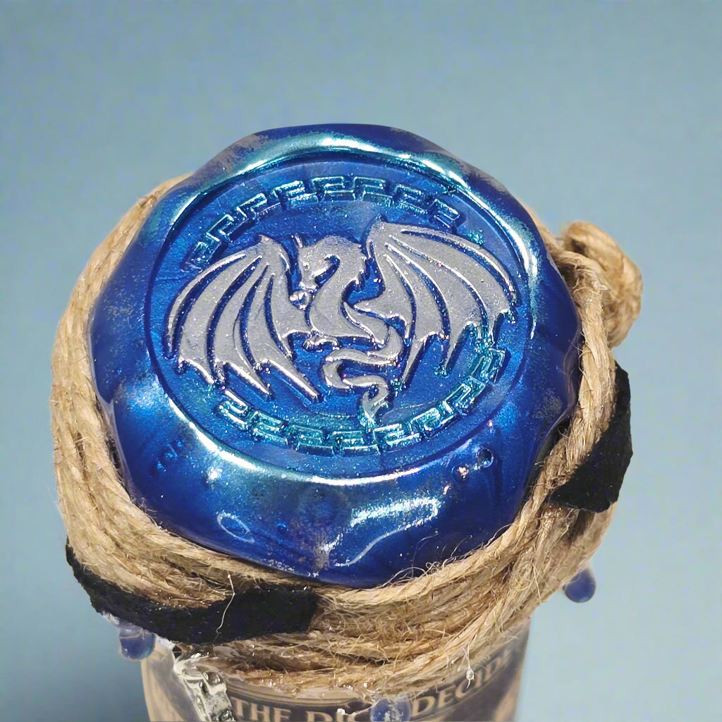 D20 Dice Potion Props, A Color Changing bottle for dragon fans!