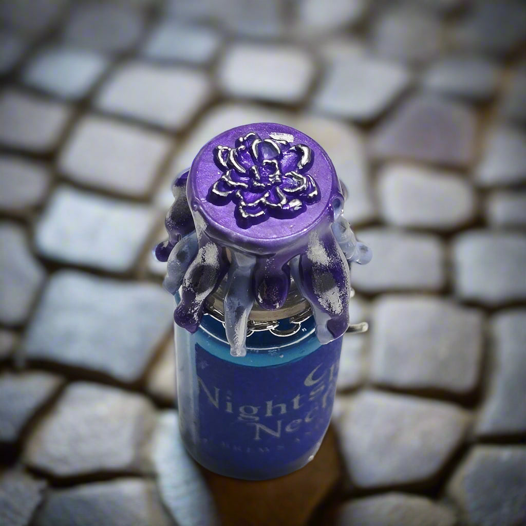 Mini Fidget Nightshade Nectar Color Changing Decorative Bottle Potion Prop, Blue to Purple