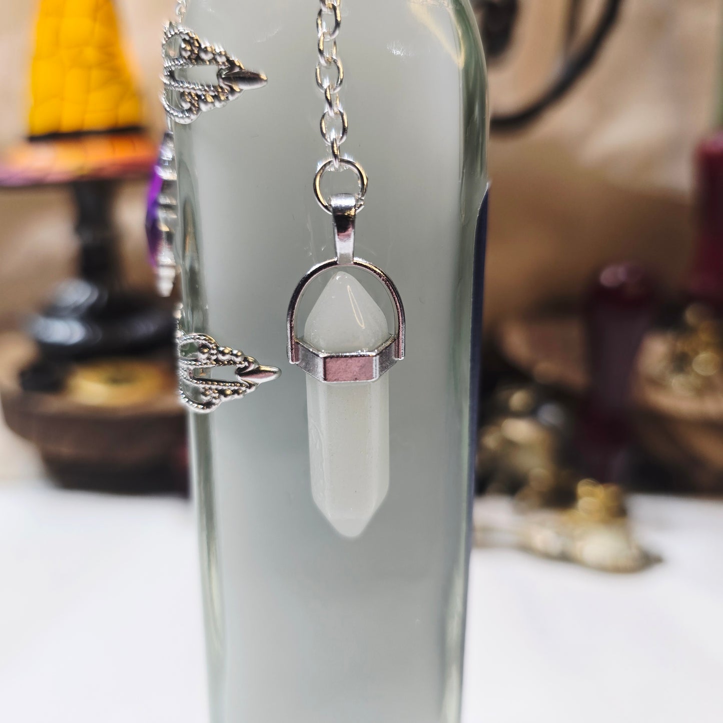 Dreamers Draught Color Changing Decorative Bottle Potion Prop, White to Blue