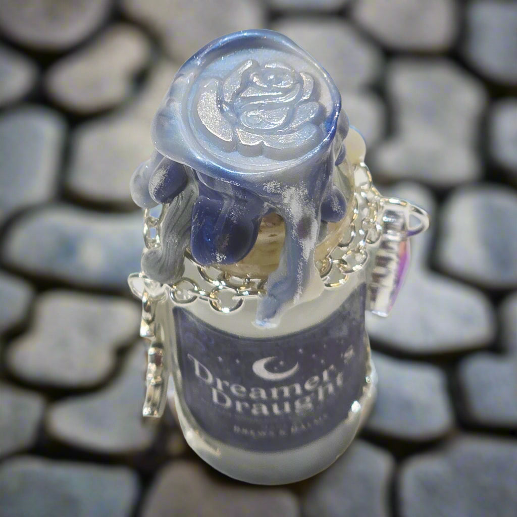 Mini Fidget Dreamers Draught Color Changing Decorative Bottle Potion Prop, White to Blue