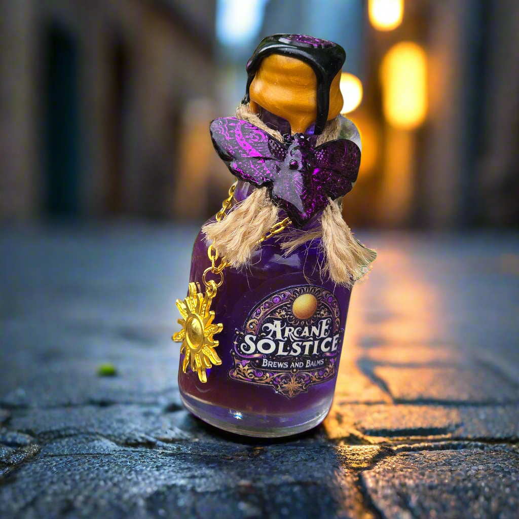 Arcane Solstice Color Changing Decorative Potion Bottle