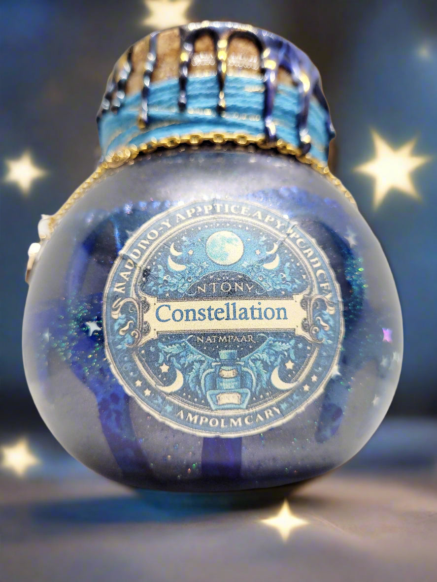 Constellation Round Large,A Color Changing Potion Bottle Prop