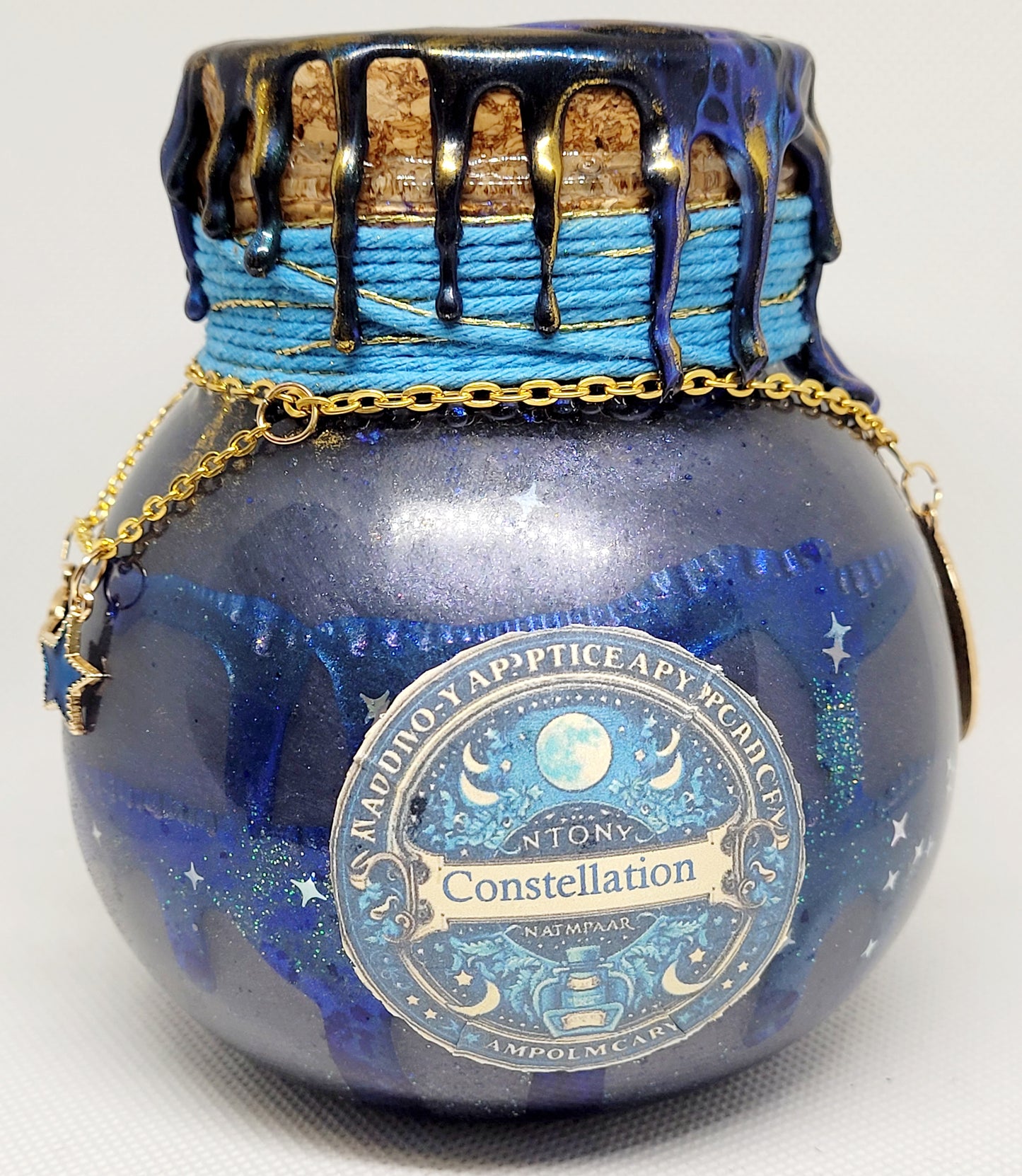 Constellation Round Large,A Color Changing Potion Bottle Prop