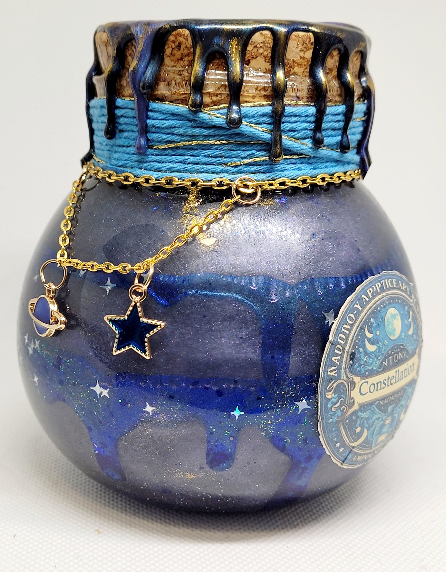Constellation Round Large,A Color Changing Potion Bottle Prop