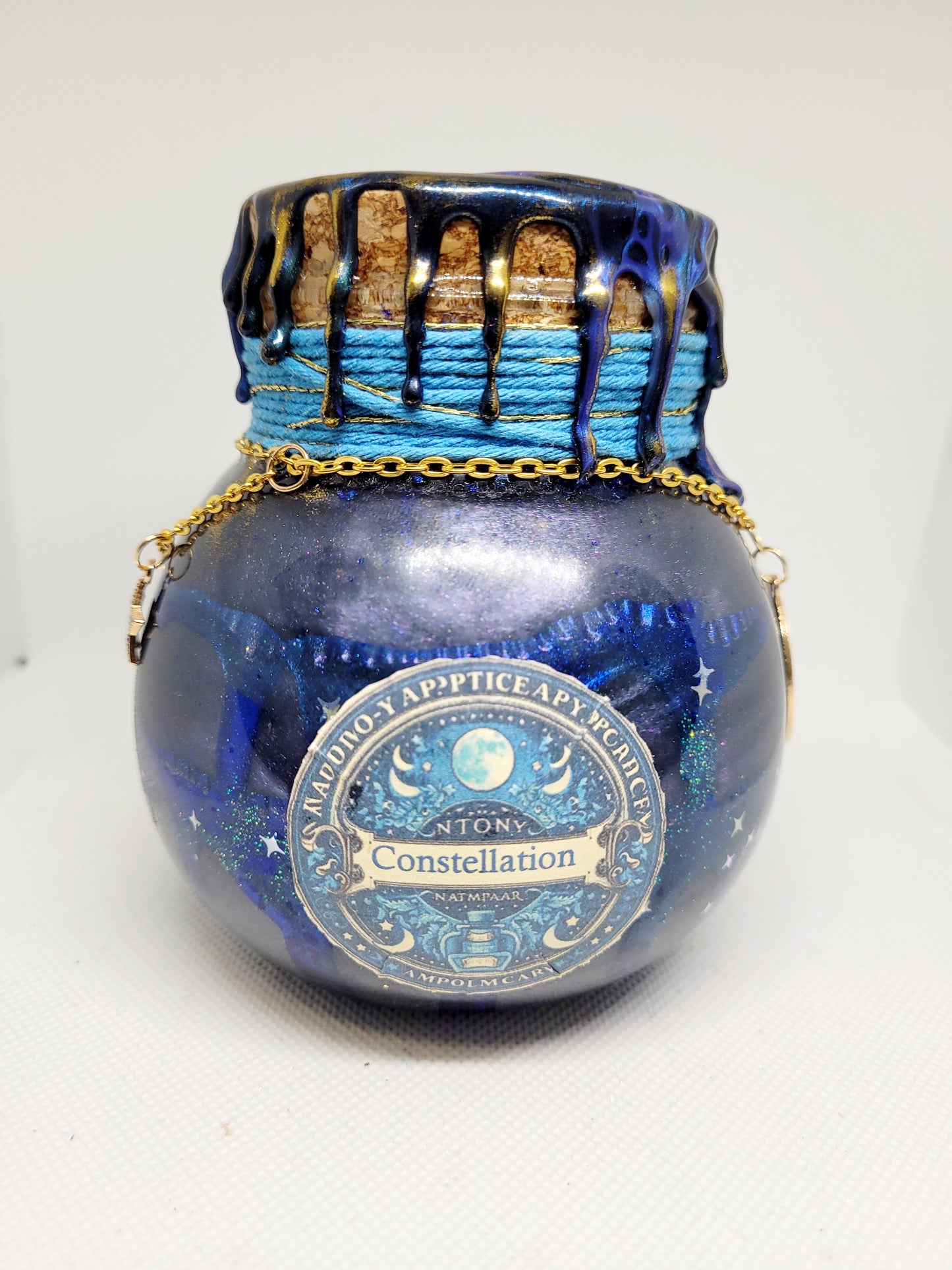 Constellation Round Large,A Color Changing Potion Bottle Prop