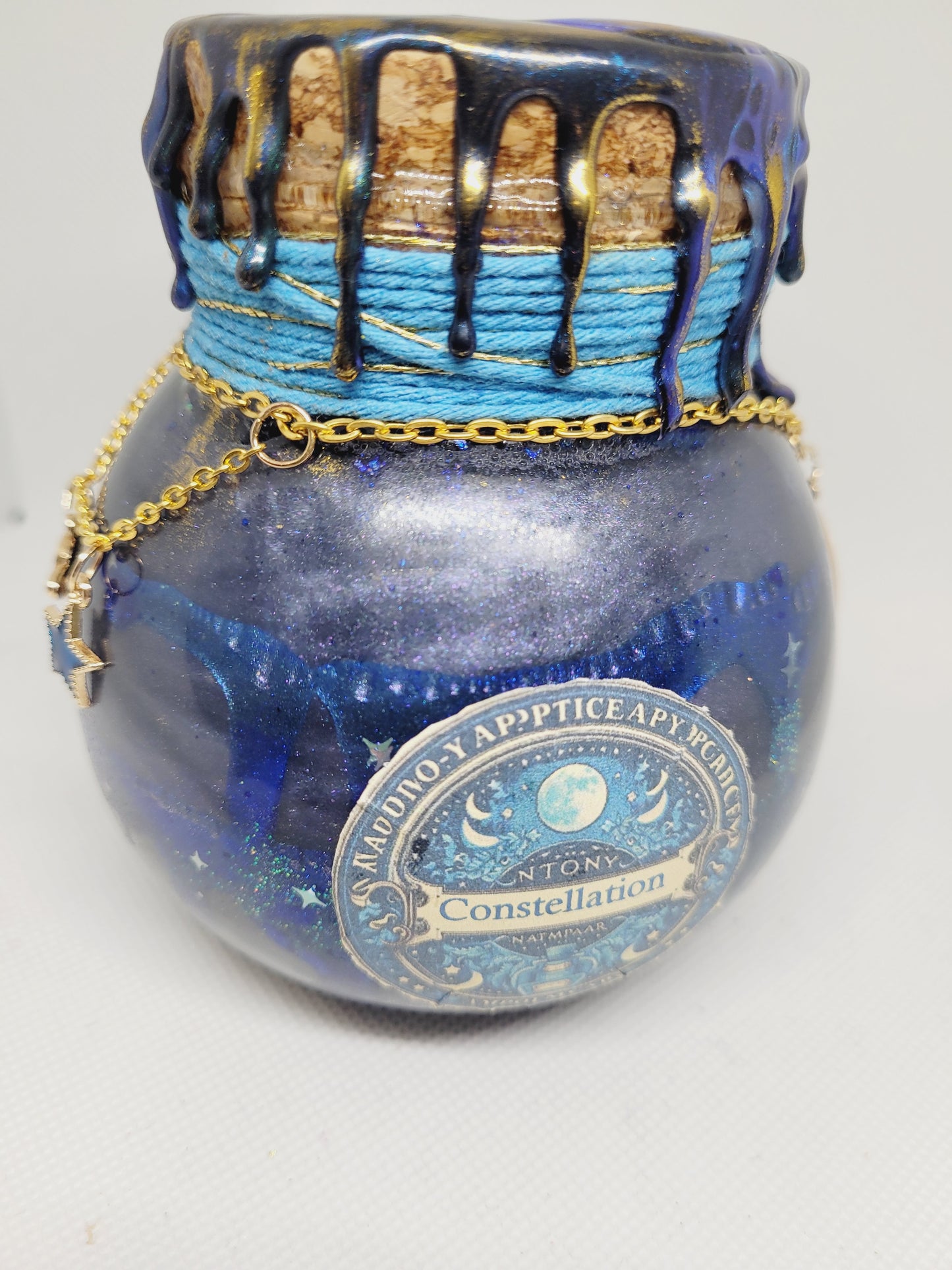 Constellation Round Large,A Color Changing Potion Bottle Prop