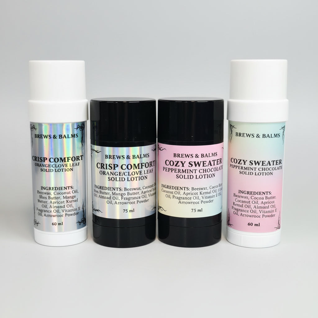 Brews & Balms Solid Body Lotions