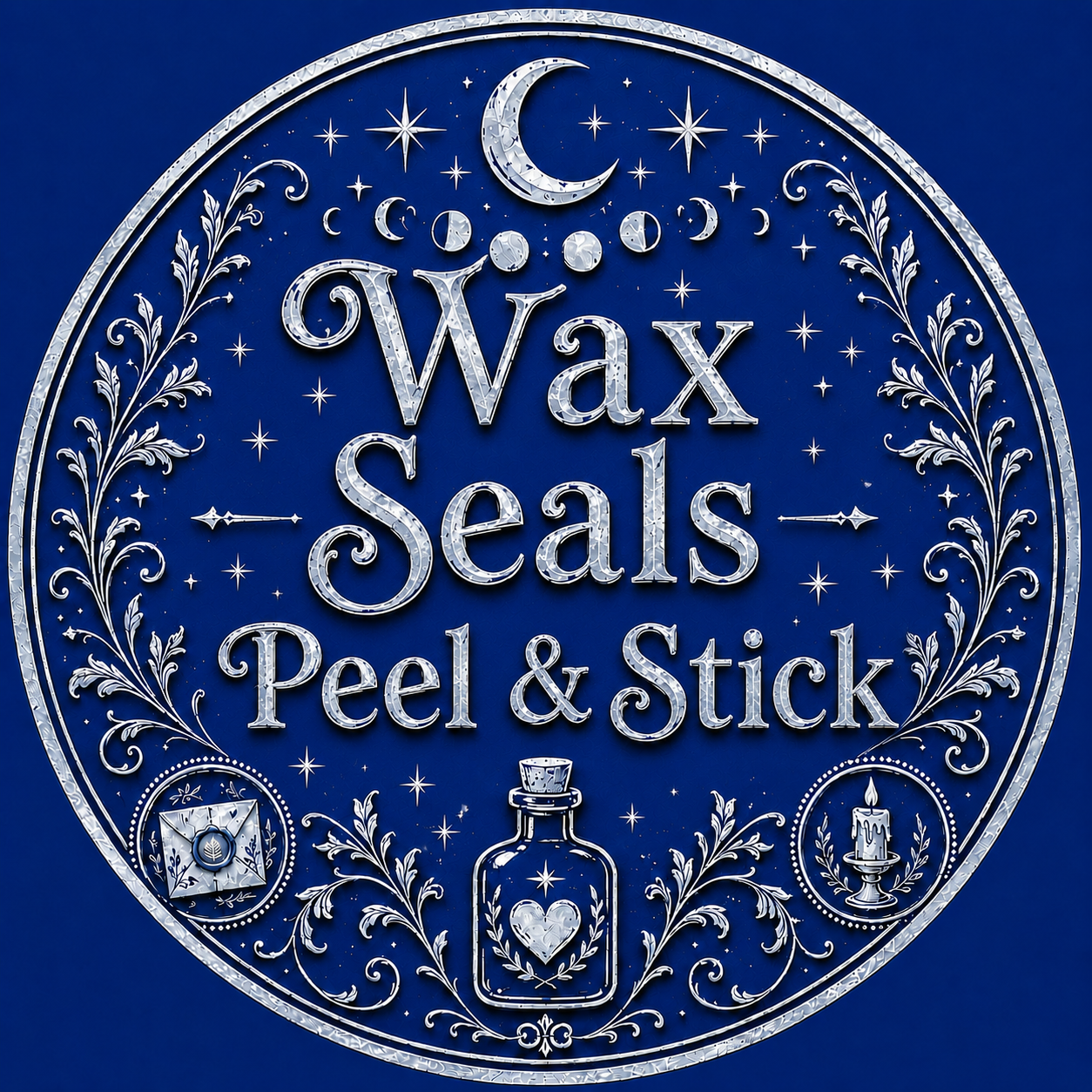 Envelope Wax Seals - Peel & Stick