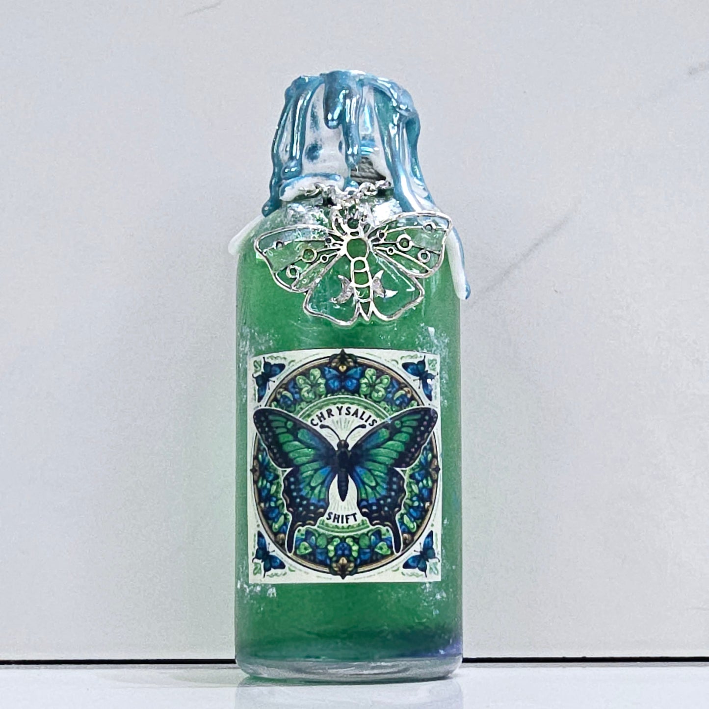 Butterfly Chrysalis Shift Decorative Color Changing Potion Round Bottle