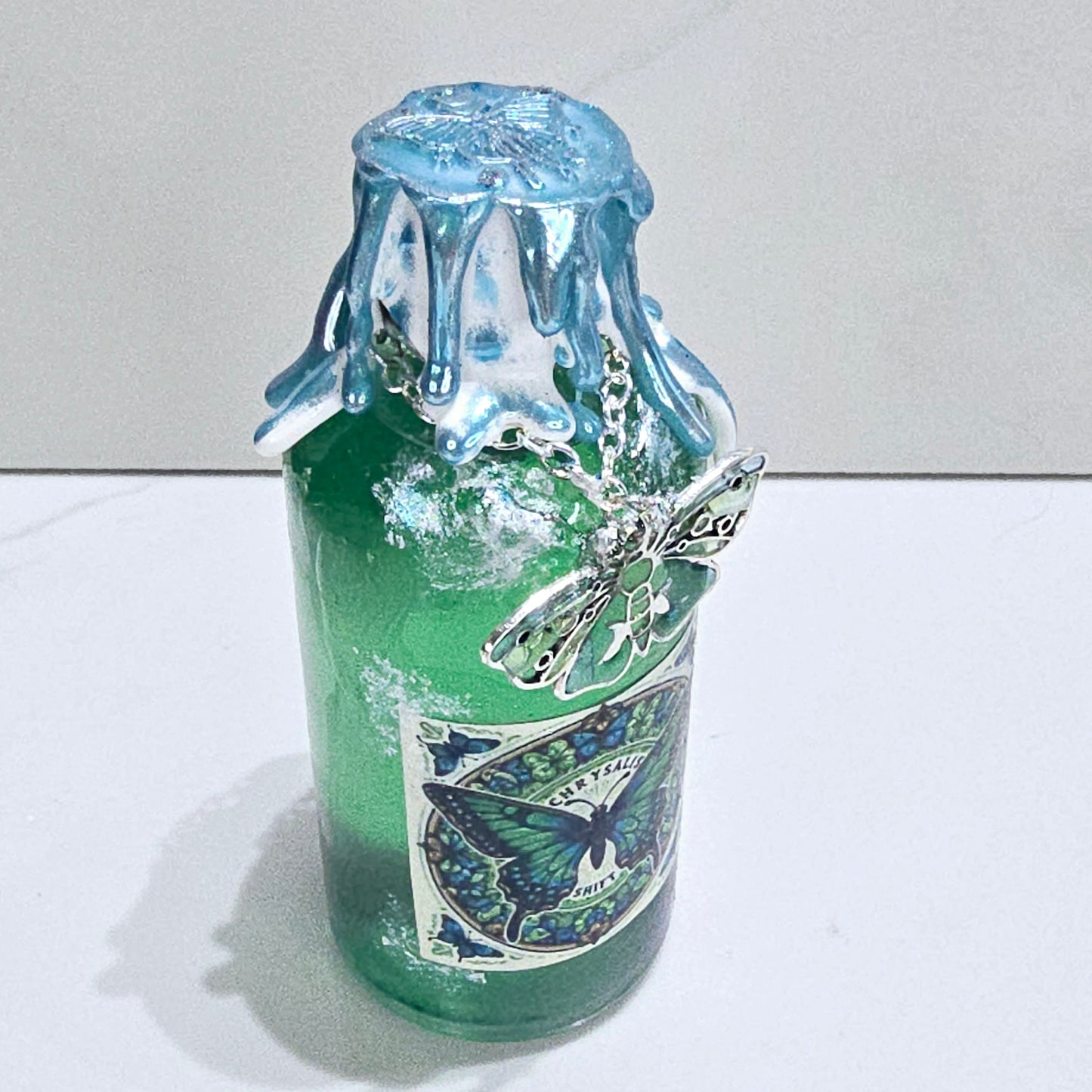 Butterfly Chrysalis Shift Decorative Color Changing Potion Round Bottle