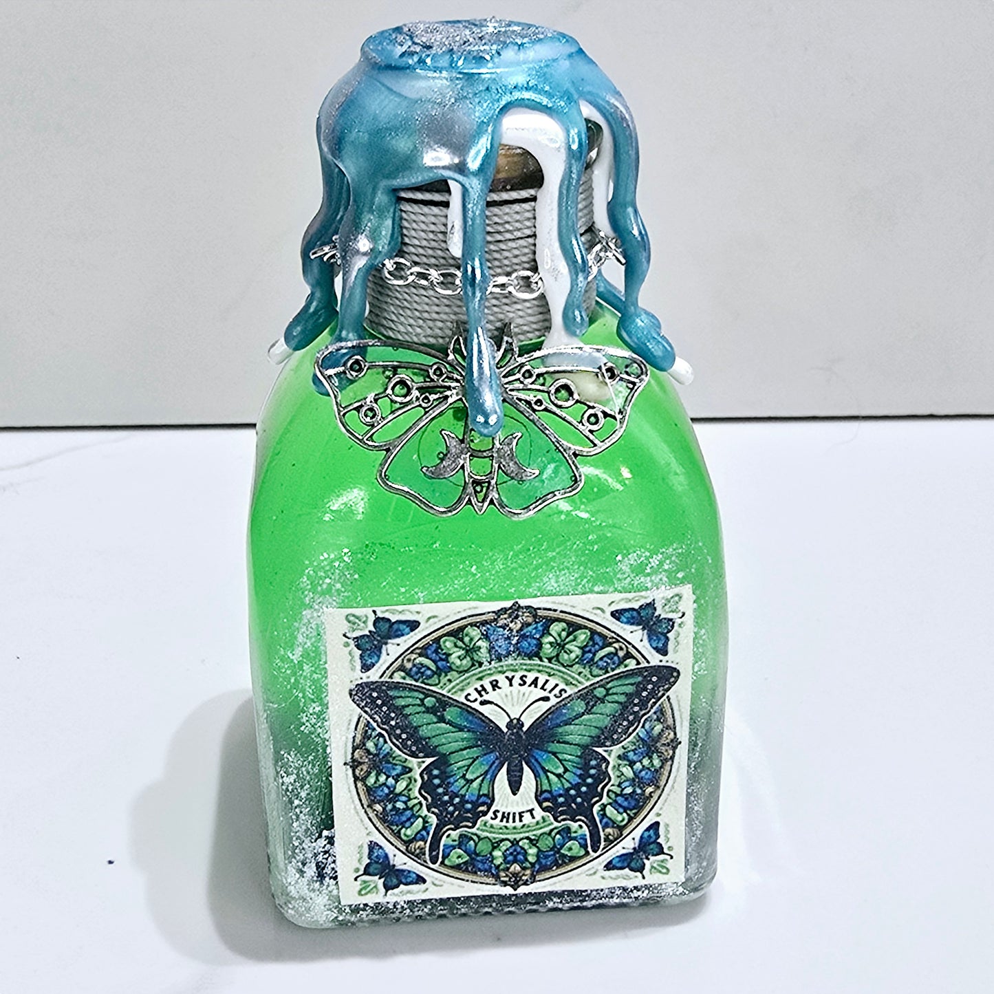 Butterfly Chrysalis Shift Decorative Color Changing Potion Square Bottle