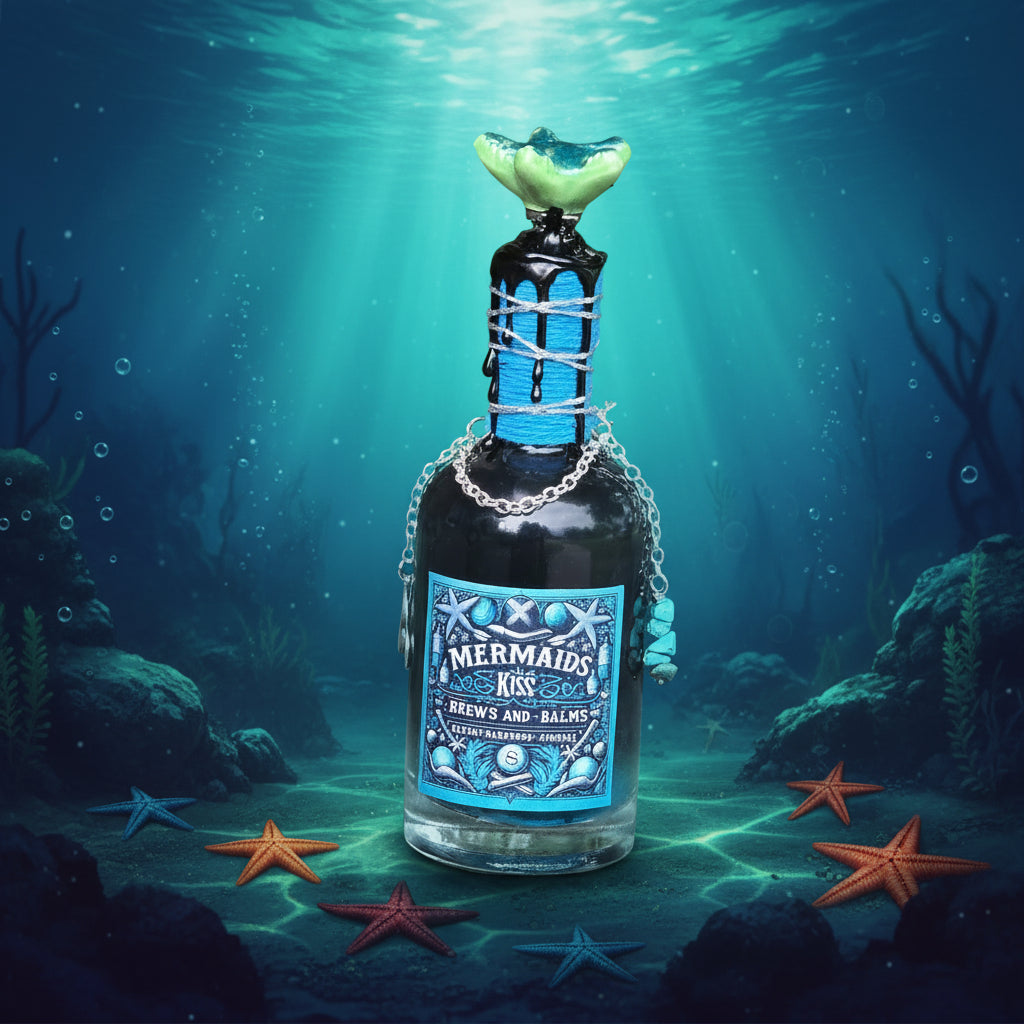 Mermaids Kiss Color Changing Decorative Potion Bottle Prop