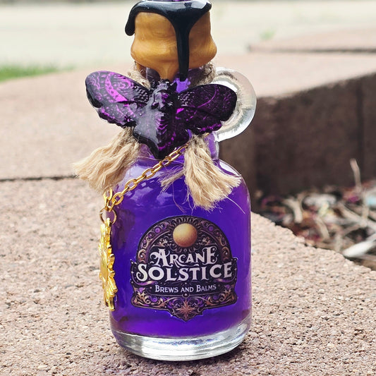 Arcane Solstice Color Changing Decorative Potion Bottle