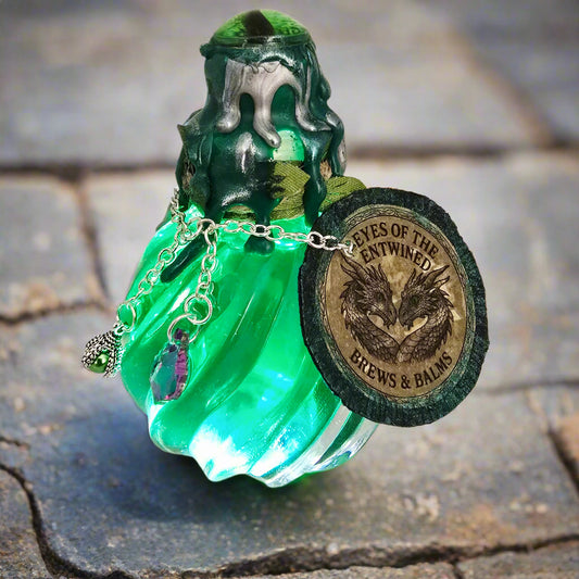 Eyes of the Entwined Decorative Potion Bottle Prop Color Changing Green