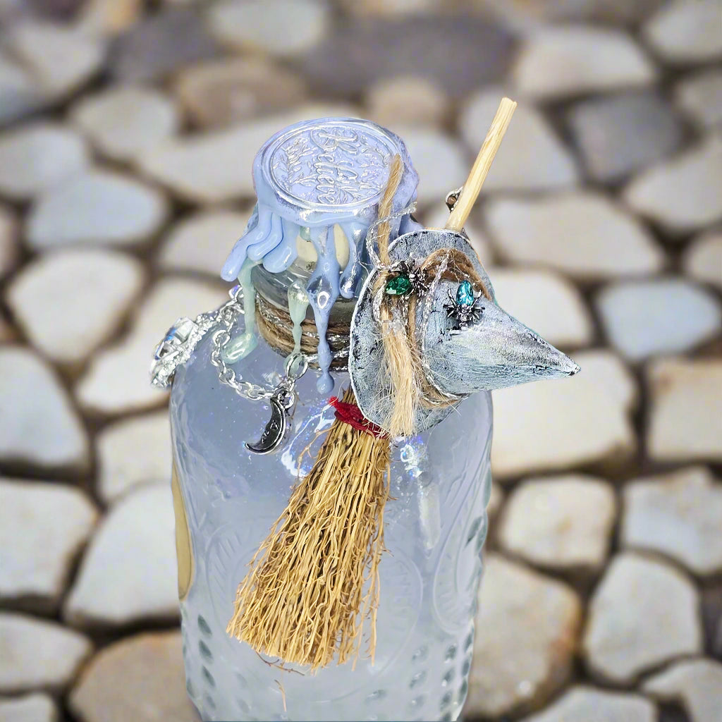 Handmade Starborn Elixir A Celestial Decorative Potion Bottle Prop