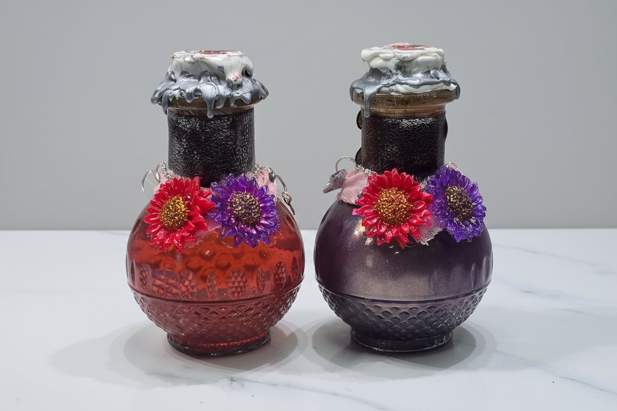 Bloom of Fae Color-Changing Decorative Potion Prop 5.5" Tall