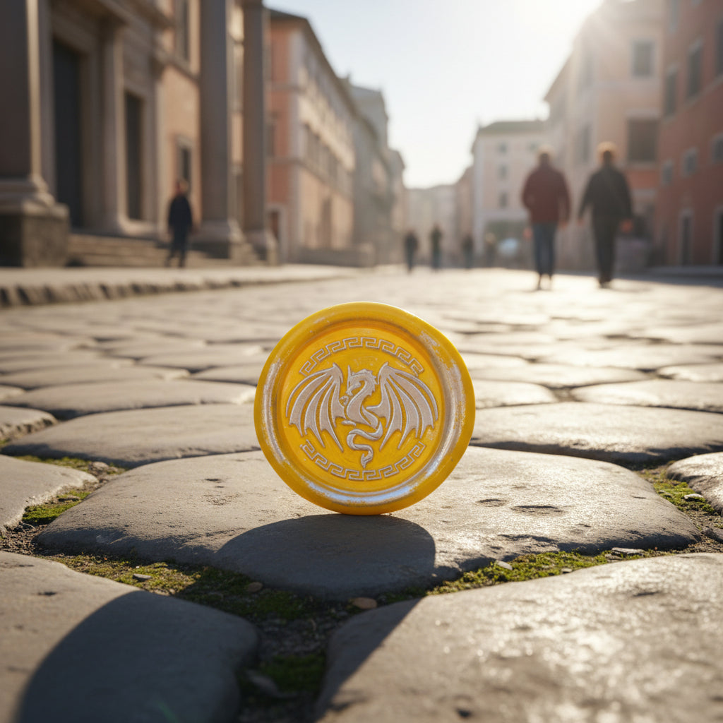 Dragon Wings Spread Wax Seals Peel & Stick • Multiple Colors Silver Accents