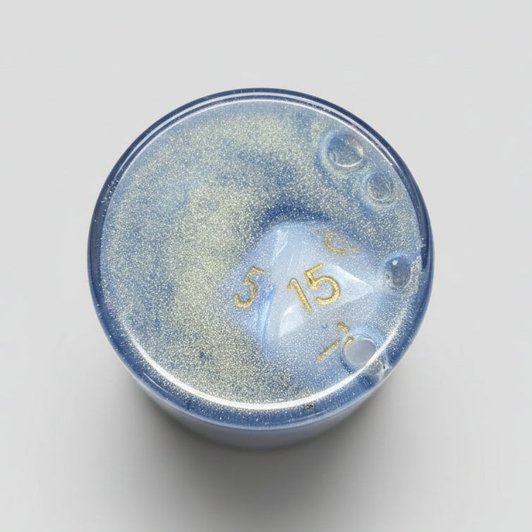 Dice D20 Potion Props, A Color Changing decorative bottle prop! 3 inches tall