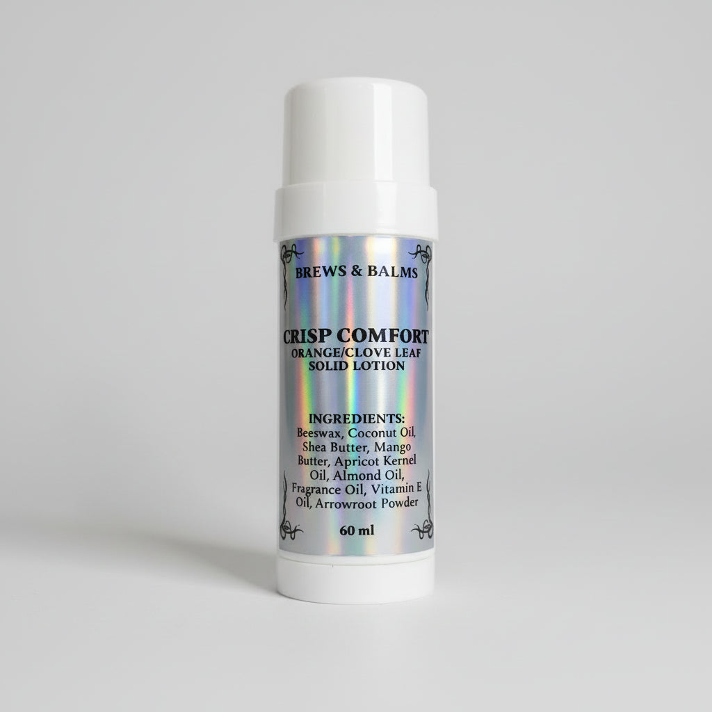 Crisp Comfort Orange/Clove Leaf Solid Lotion