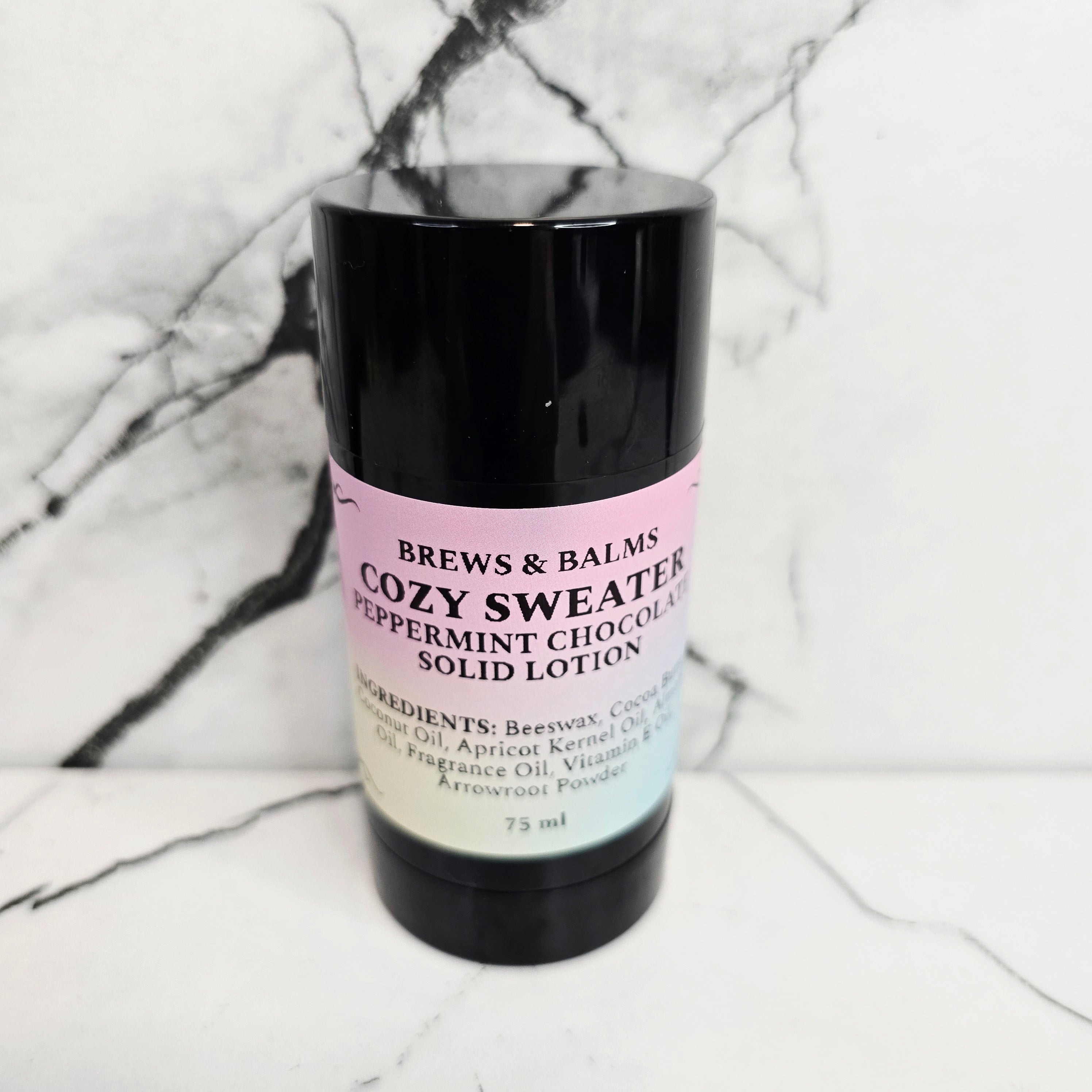 Cozy Sweater Peppermint Chocolate Solid Lotion