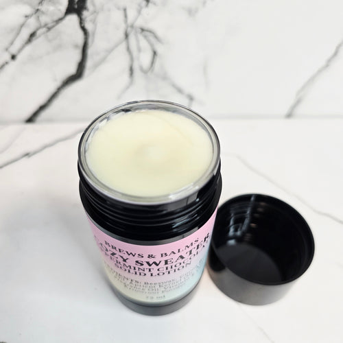 Handmade Cozy Sweater Peppermint Chocolate Solid Lotion