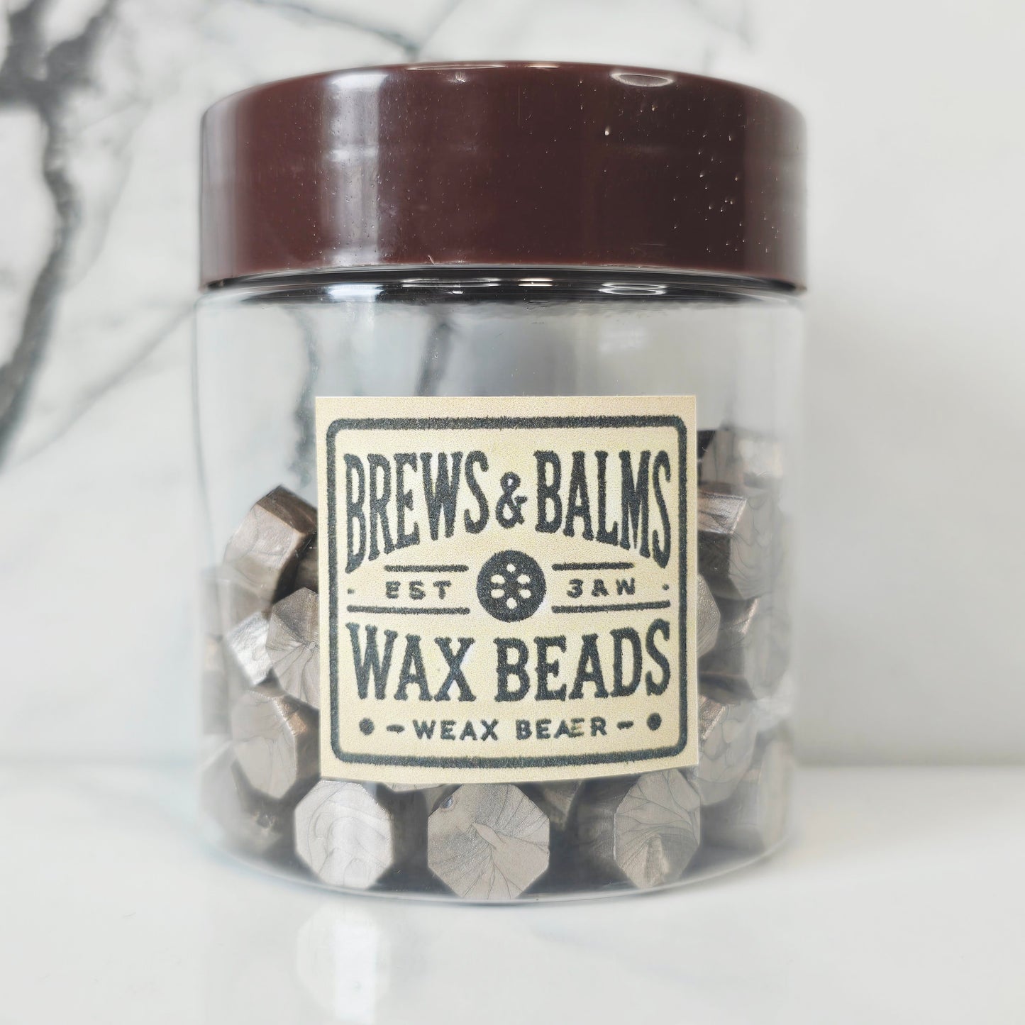 100 Count Wax Beads for Wax Sealing DIY Wax Seals - Various Colors - by Brews & Balms