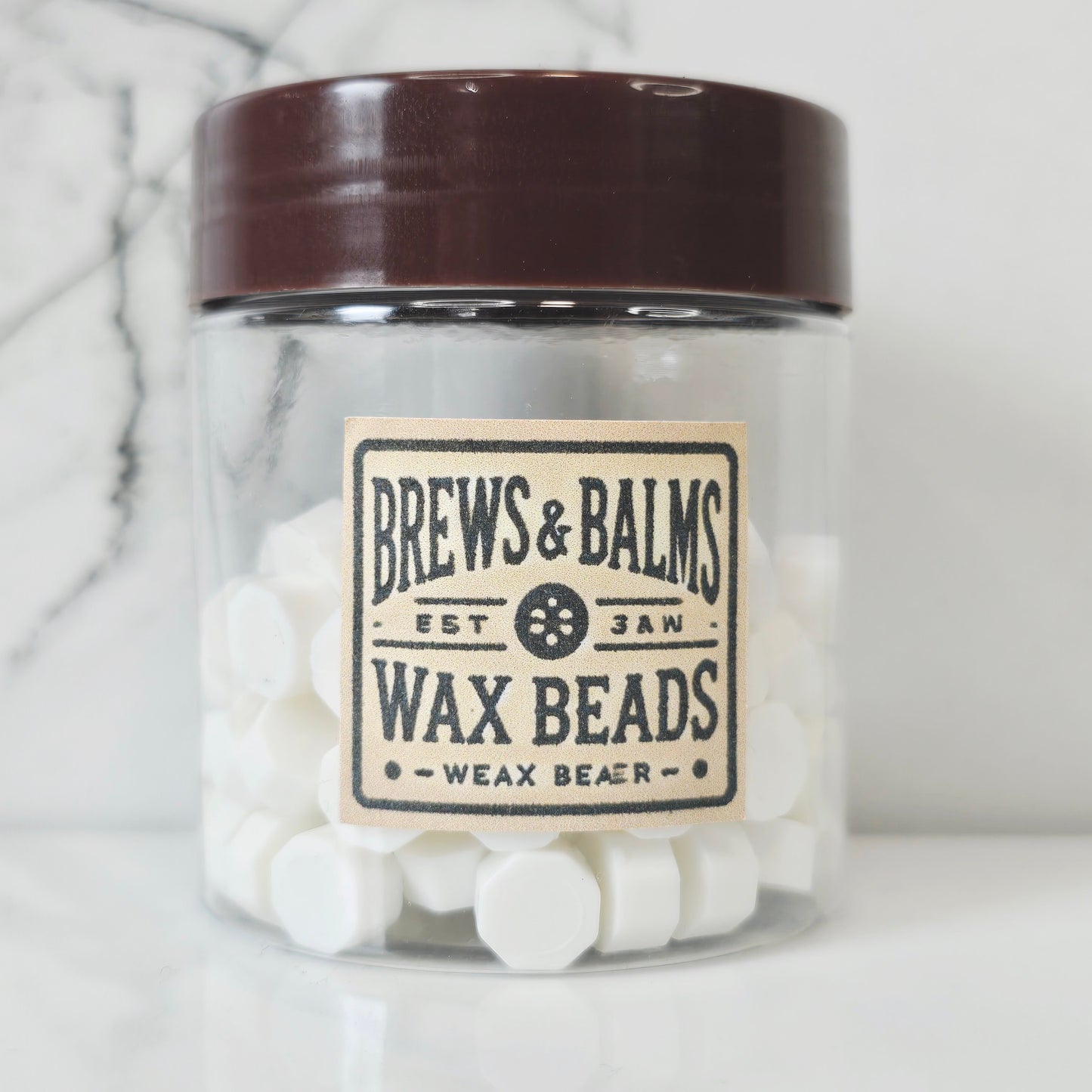 100 Count Wax Beads for Wax Sealing DIY Wax Seals - Various Colors - by Brews & Balms