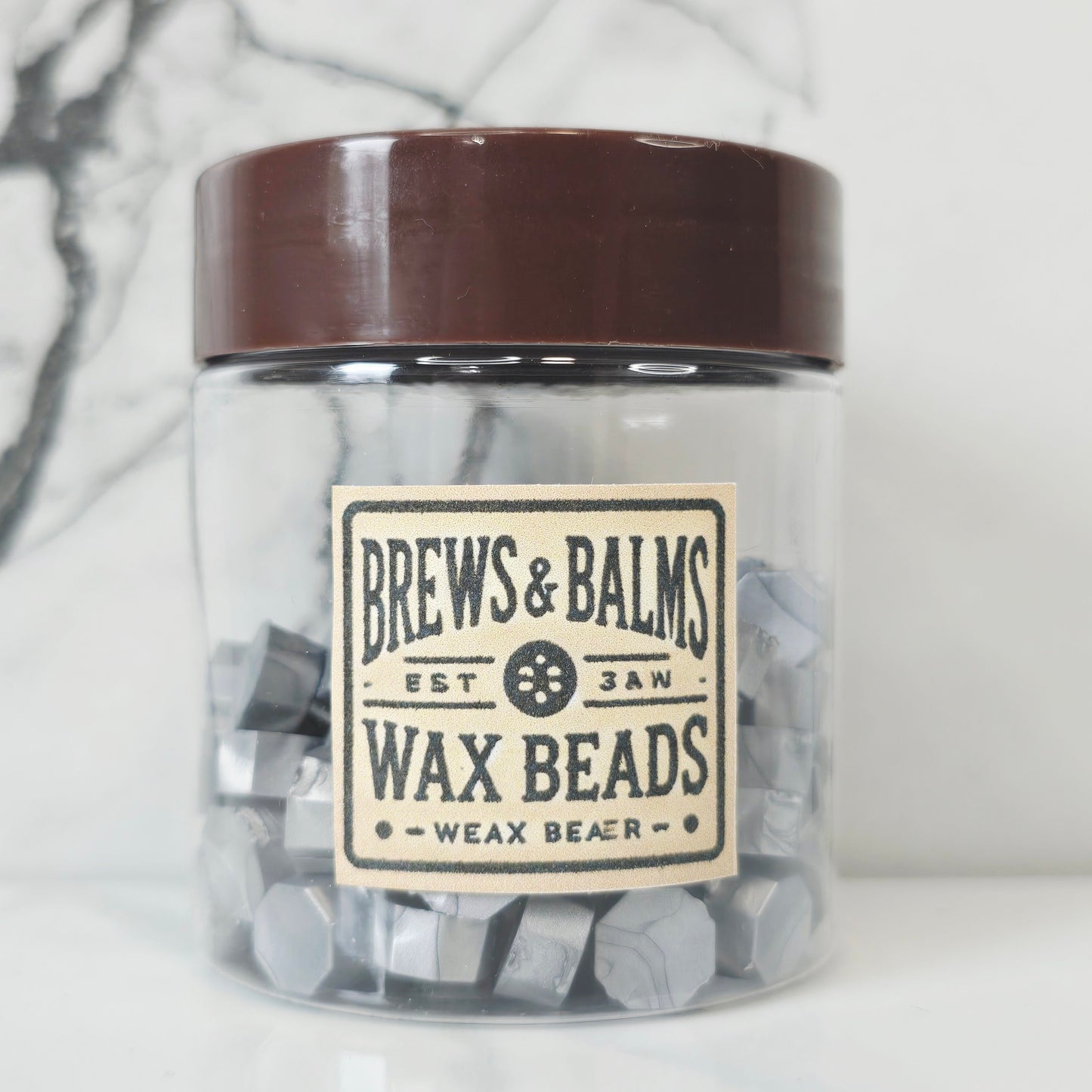 100 Count Wax Beads for Wax Sealing DIY Wax Seals - Various Colors - by Brews & Balms