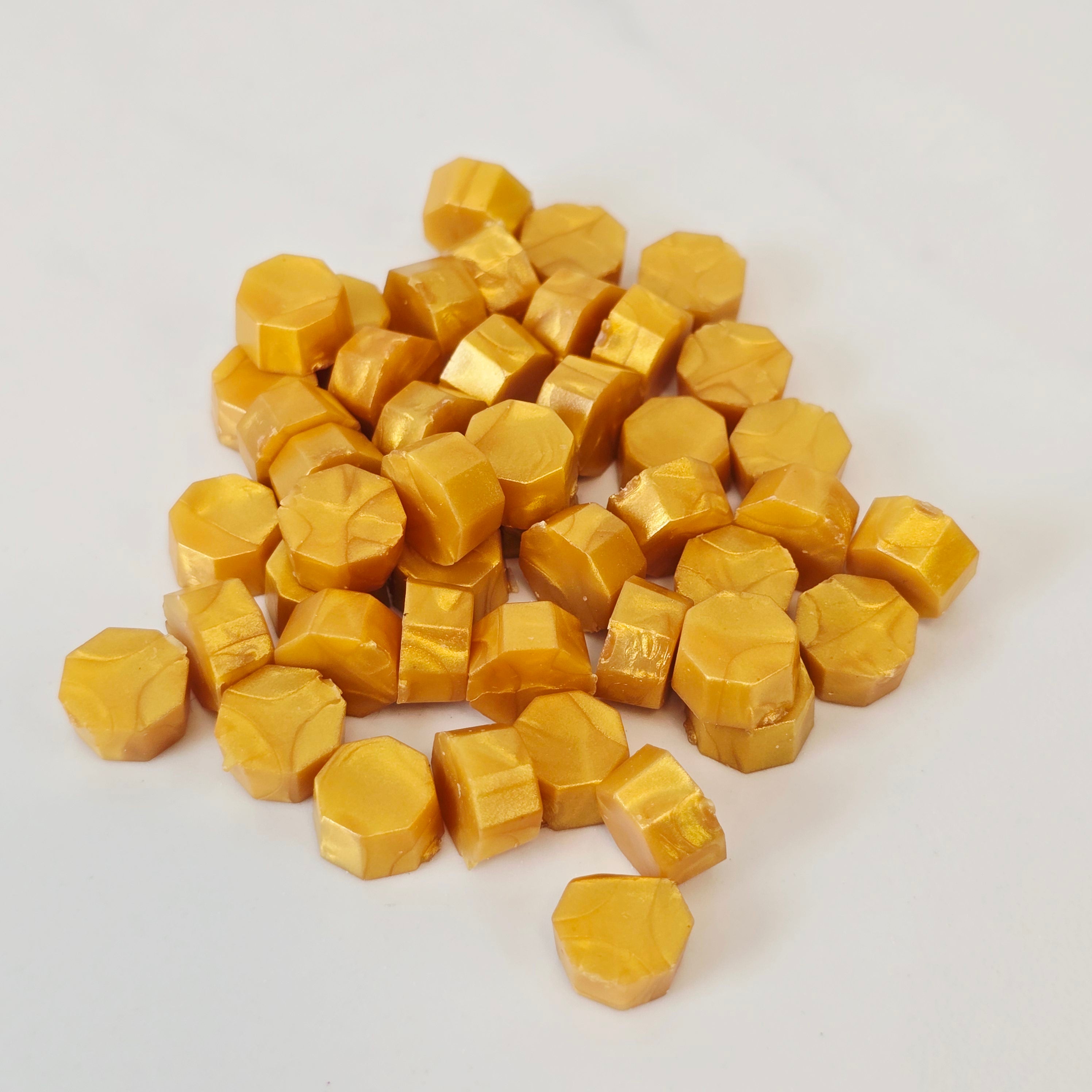 100 Count Wax Beads for Wax Sealing DIY Wax Seals - Various Colors - by Brews & Balms