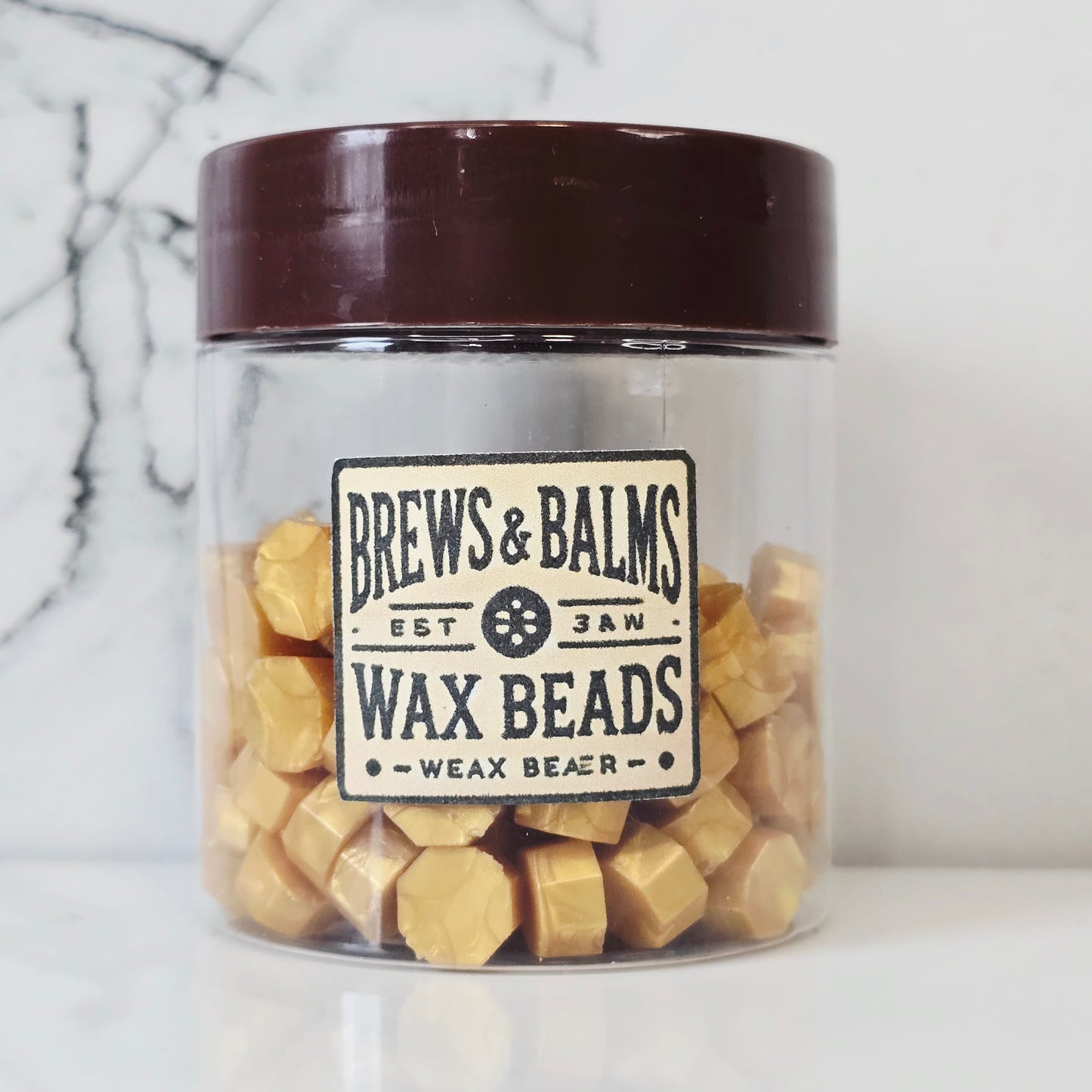 100 Count Wax Beads for Wax Sealing DIY Wax Seals - Various Colors - by Brews & Balms
