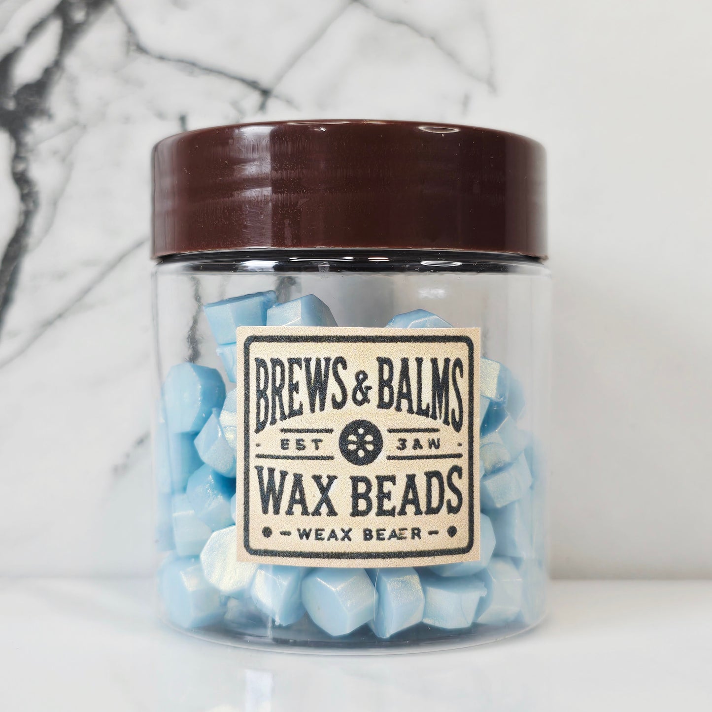 100 Count Wax Beads for Wax Sealing DIY Wax Seals - Various Colors - by Brews & Balms