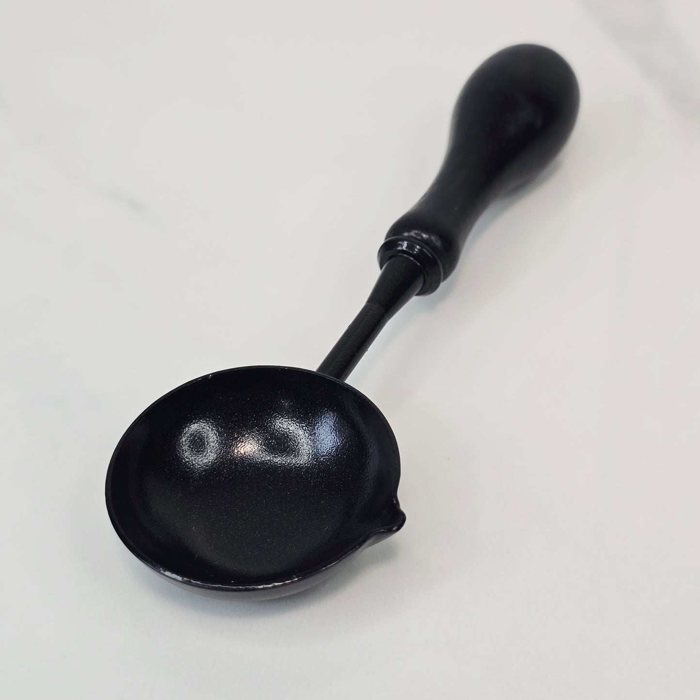 4" Wax Seal Melting Spoon – Painted Handle Wax Sealing Tool (1 Pc) | Brews & Balms