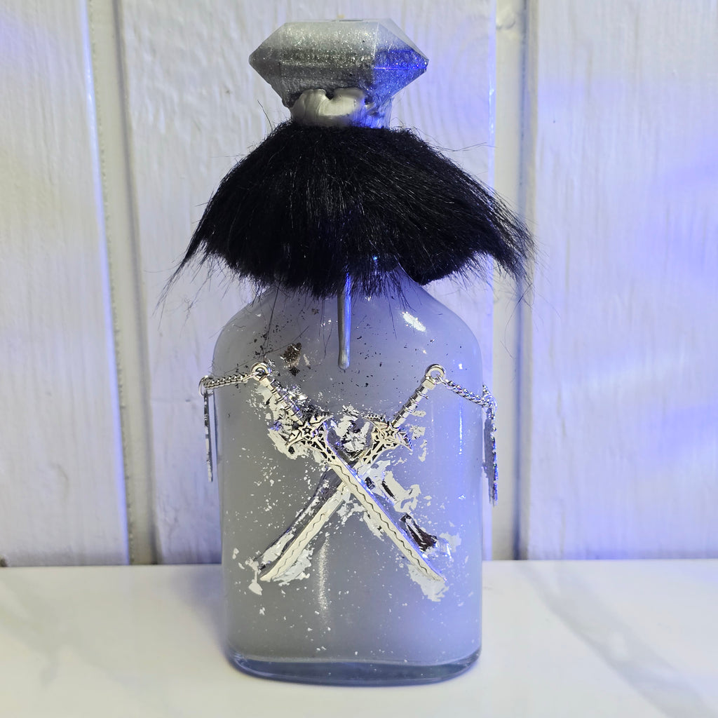 Oath of the Nightwatch Decorative Potion Bottle Prop White to Silver