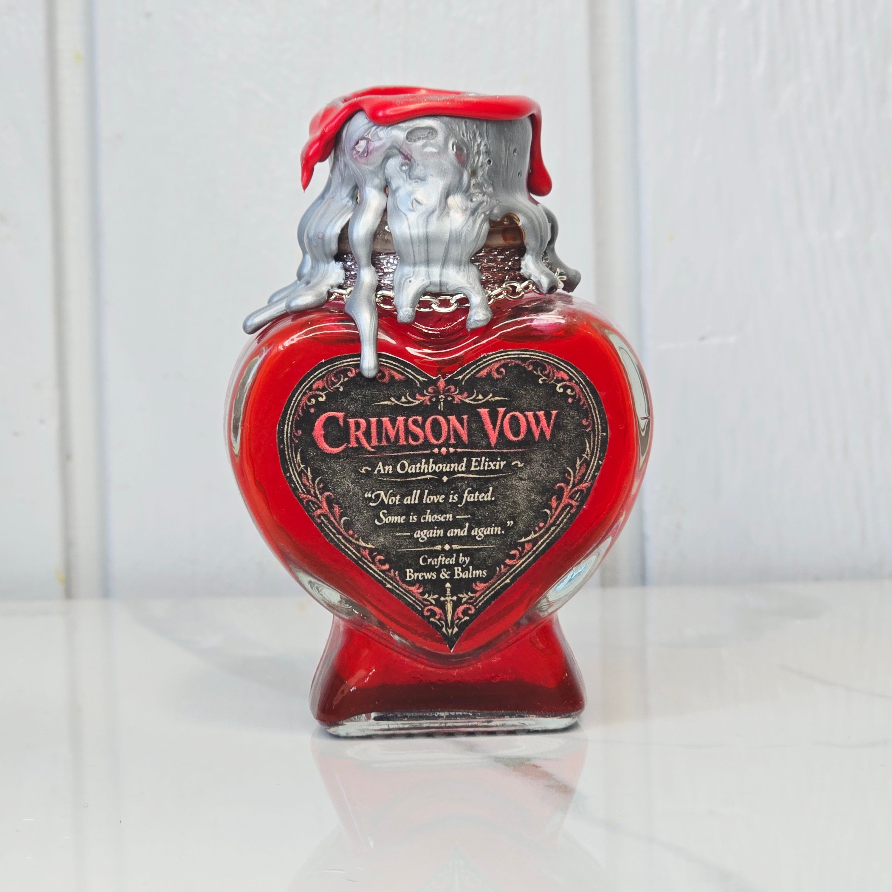 Crimson Vow An Oathbound Elixir Decorative Potion Prop