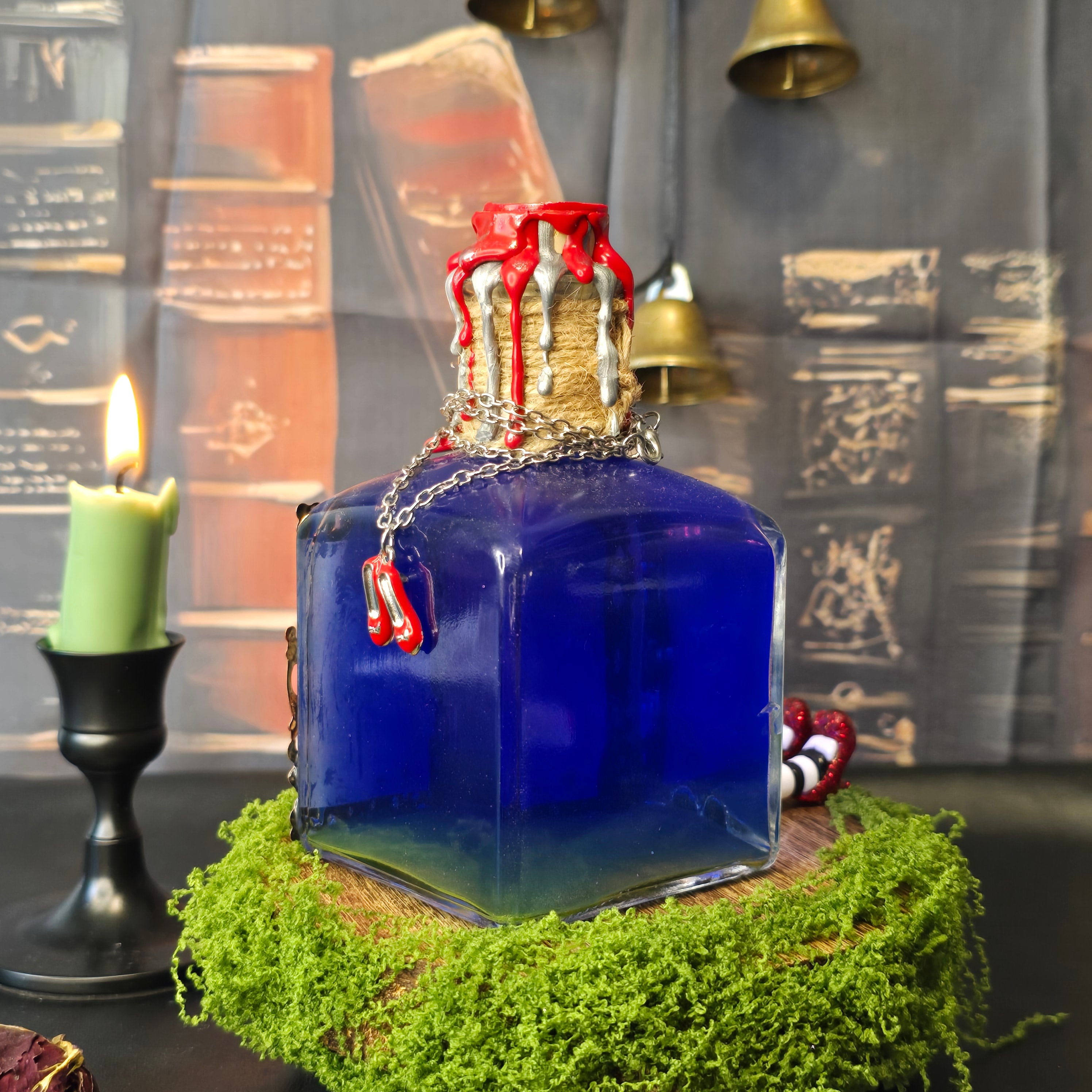 Over the Rainbow...Under the House Color Changing Potion Bottle Prop