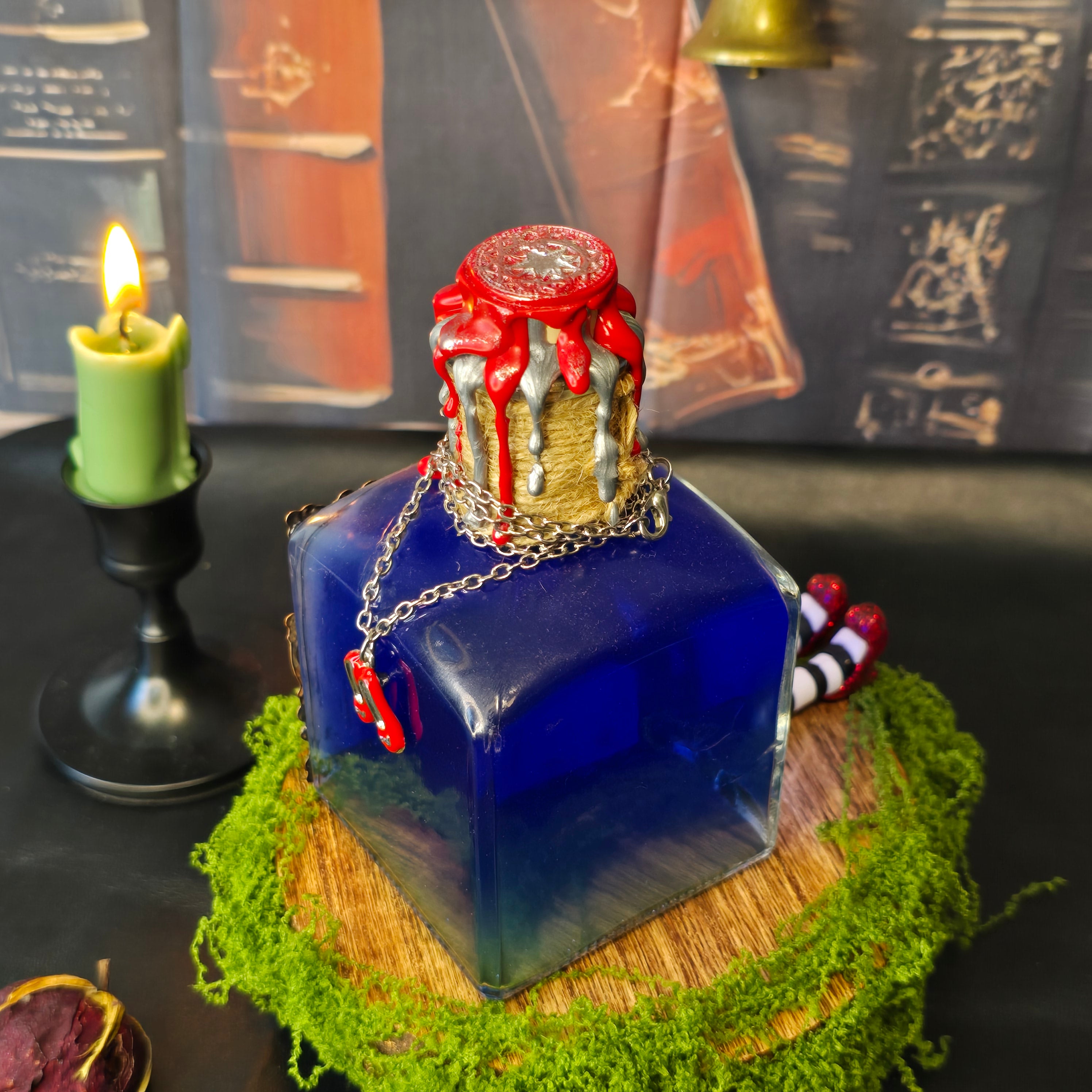 Over the Rainbow...Under the House Color Changing Potion Bottle Prop