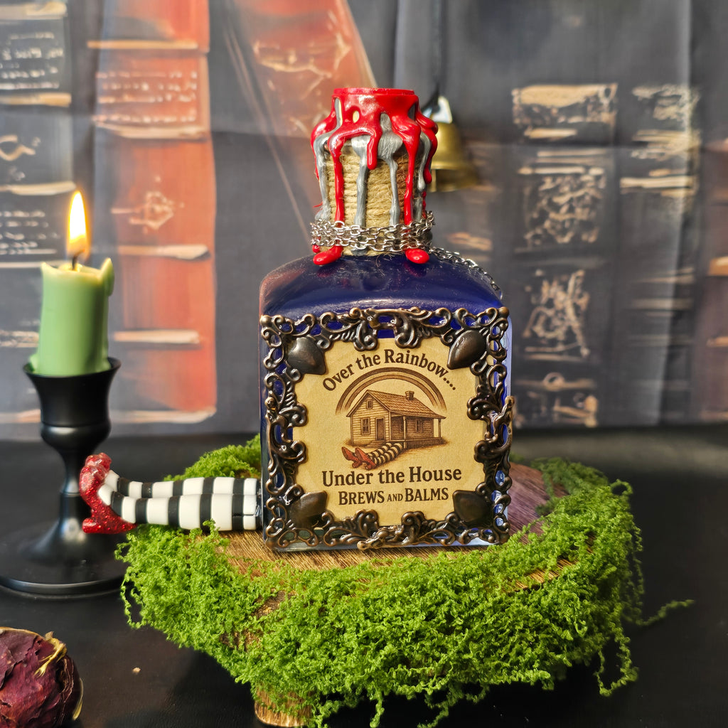Over the Rainbow...Under the House Color Changing Potion Bottle Prop
