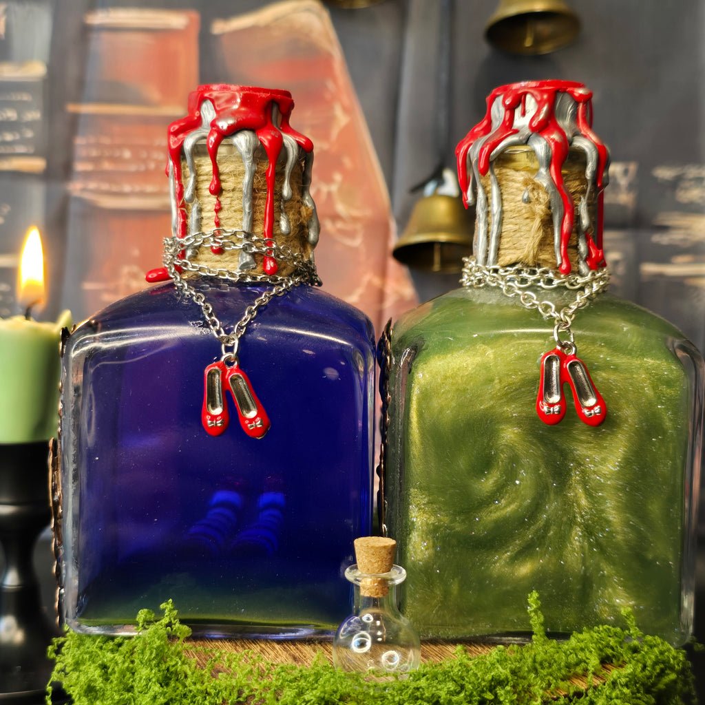 Over the Rainbow...Under the House Color Changing Potion Bottle Prop