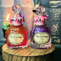 The End of Over-Explaining – Color-Changing Decorative Potion Glass Bottle - Pink to Purple