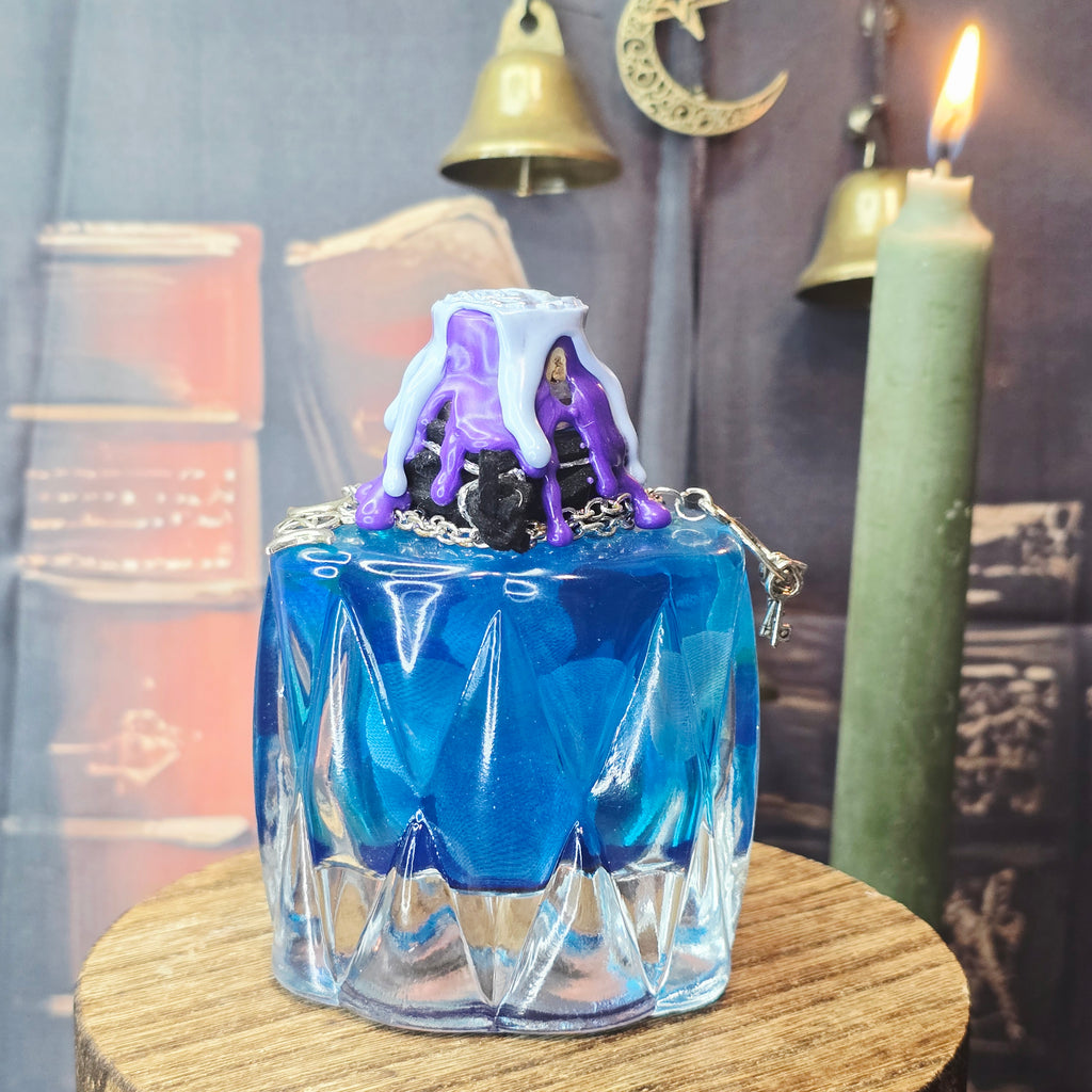 Handmade Nightshade Nectar Color Changing Decorative Bottle Potion Prop