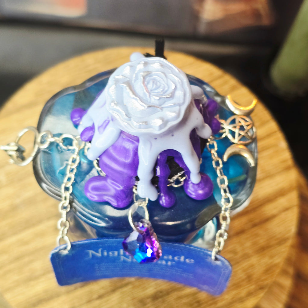 Handmade Nightshade Nectar Color Changing Decorative Bottle Potion Prop