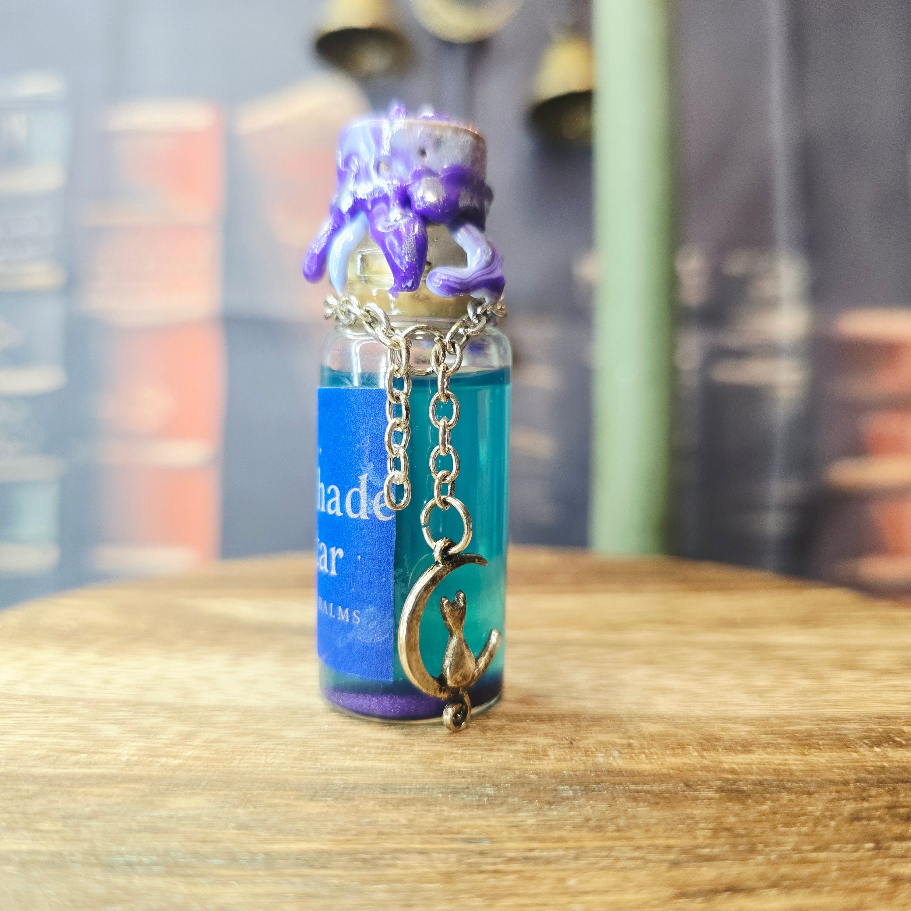 Handmade Mini Fidget Nightshade Nectar Color Changing Decorative Bottle Potion Prop